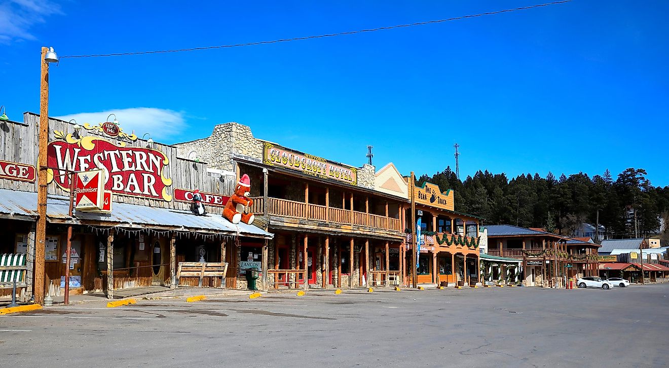 The beautiful town of Cloudcroft, New Mexico. Image credit Purplexsu via Shutterstock