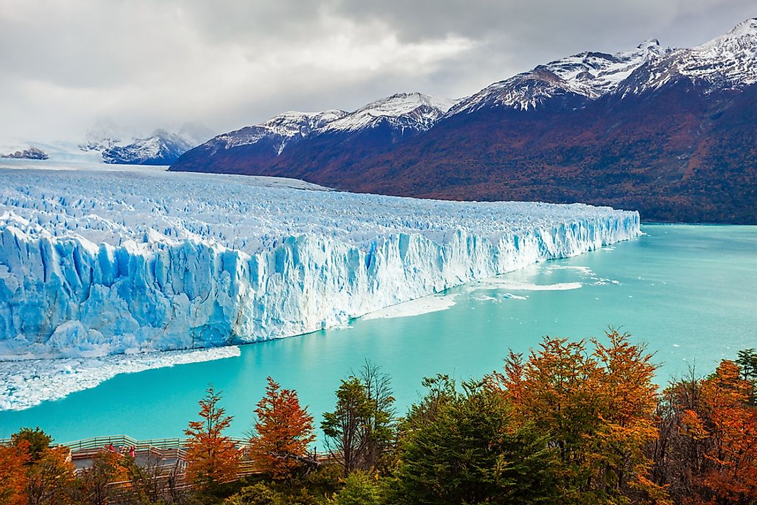 The Perito The Moreno Glacier in Argentina's Los Glaciares National Park.