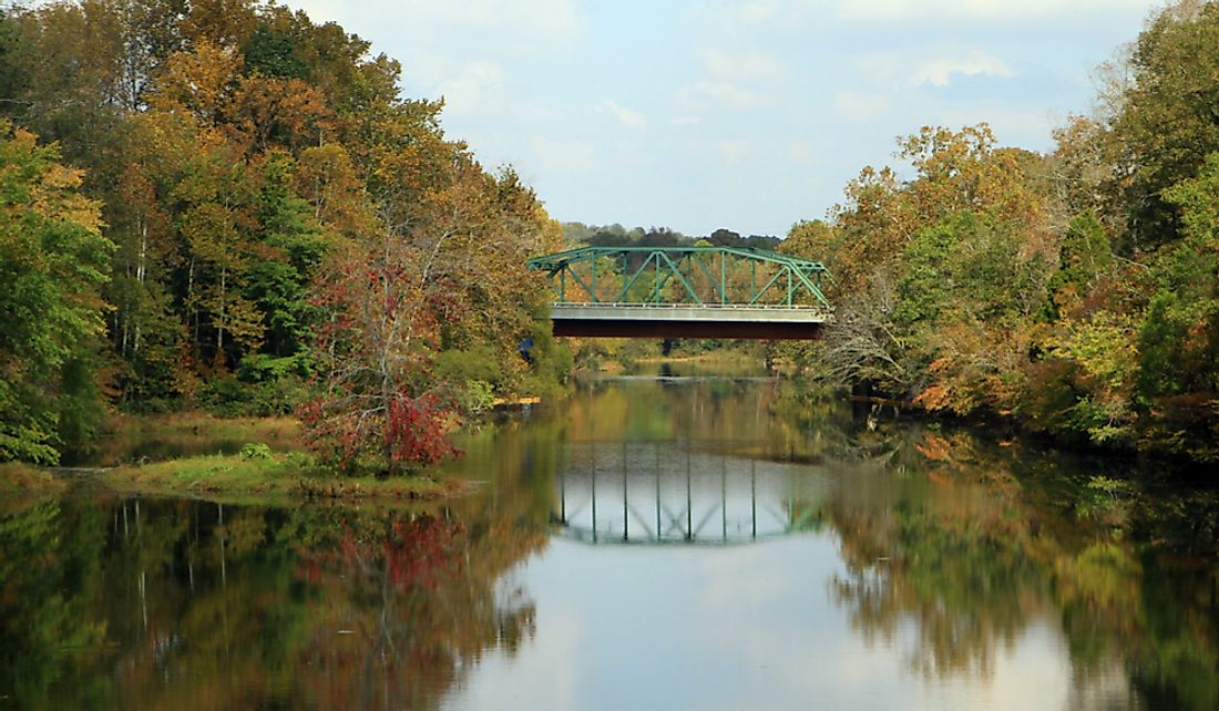 Duck River near Manchester, Tennessee.