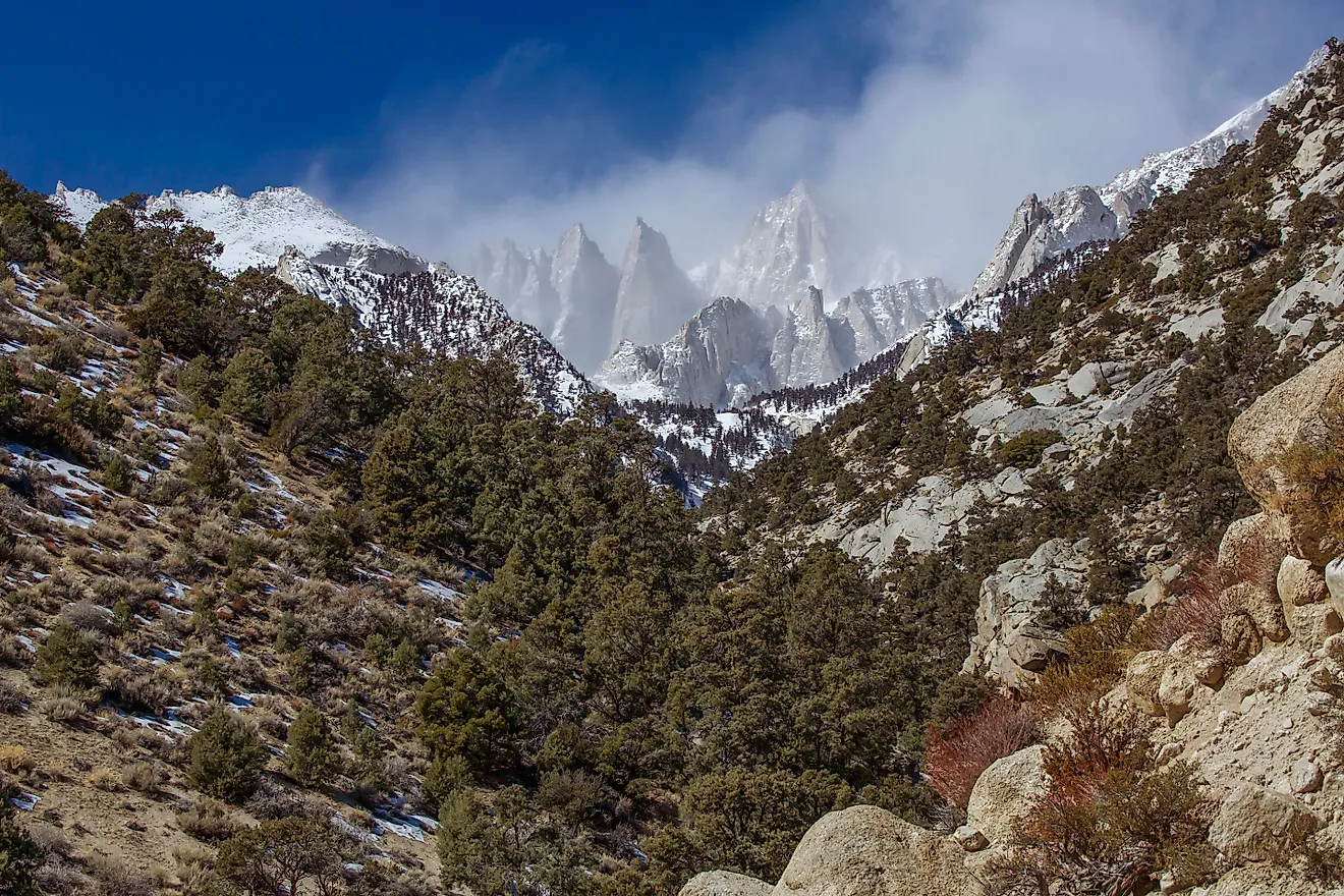 A beautiful landscape of the Mount Whitney, Sierra Nevadas. Credit: Wirestock Creators/ Shutterstock.com