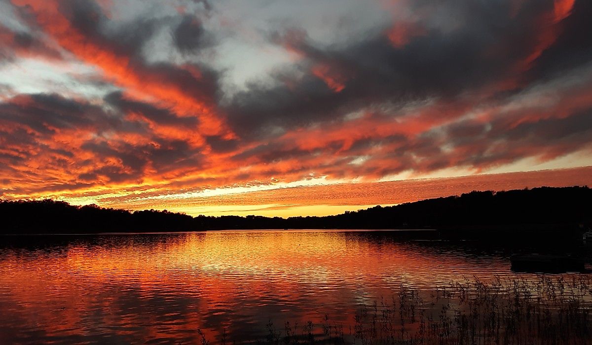 Lake Thunderbird near Cherokee Village, Arkansas.