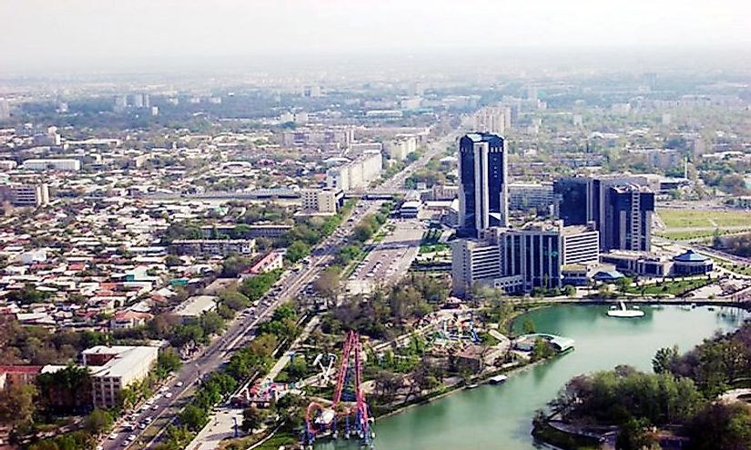 Tashkent, the biggest city of Uzbekistan is also the capital city of the country.