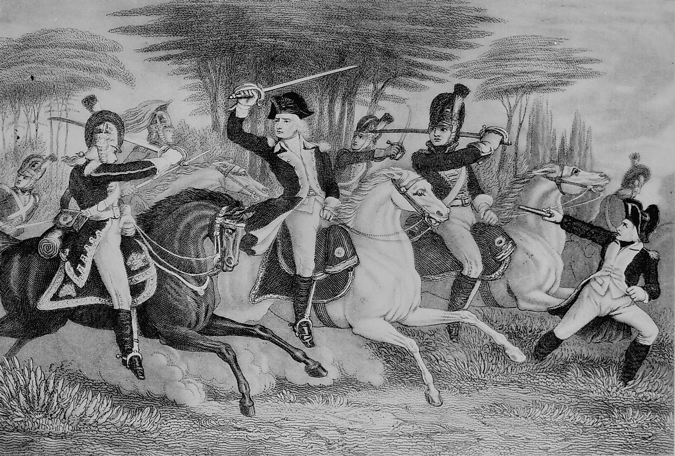 William Washington, the second cousin of George Washington, was one of the officers who helped win this battle in the Carolinas for the Continental Army.