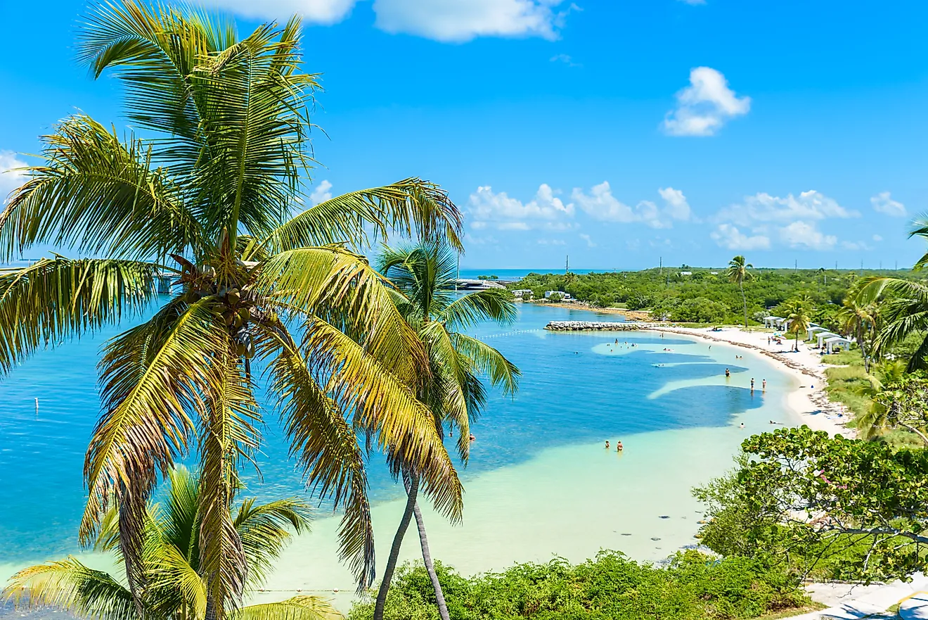 Bahia Honda State Park, Calusa Beach, Florida Keys. 