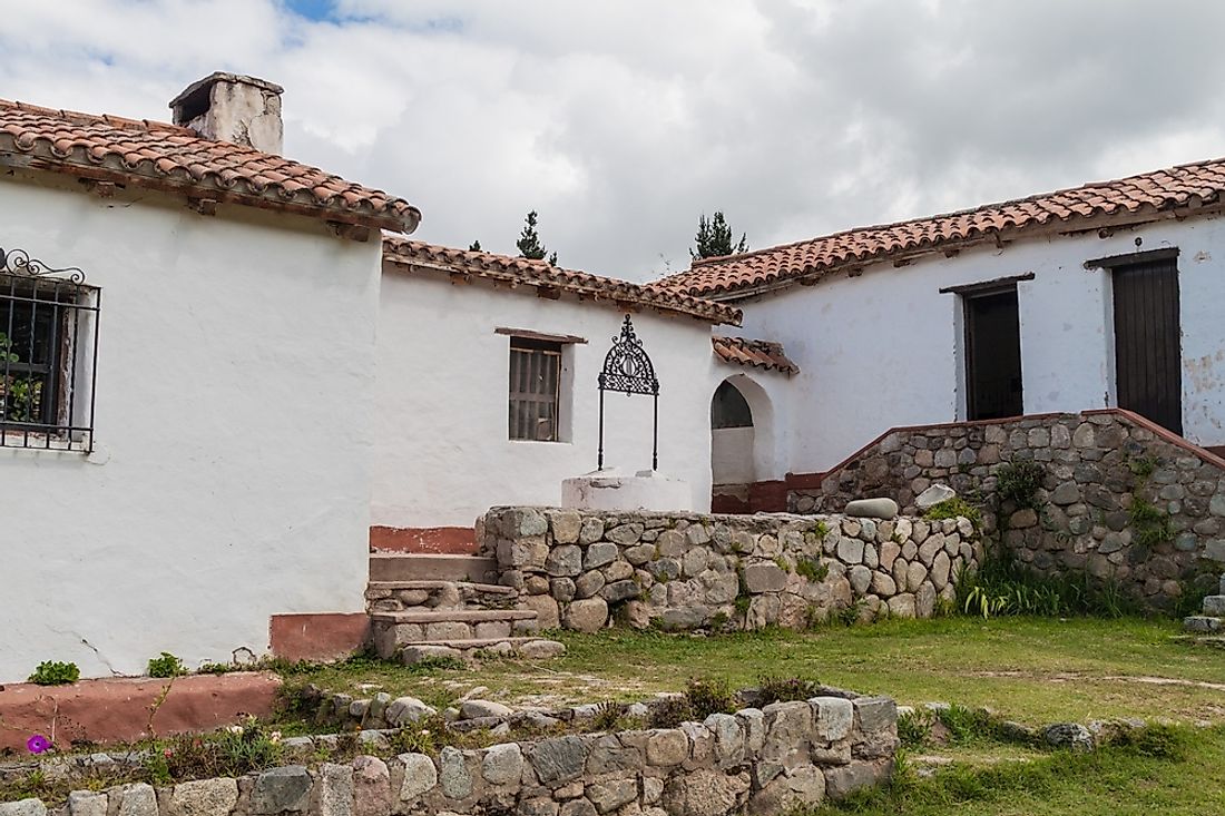 A traditional house in Tafi del Valle, Argentina. 