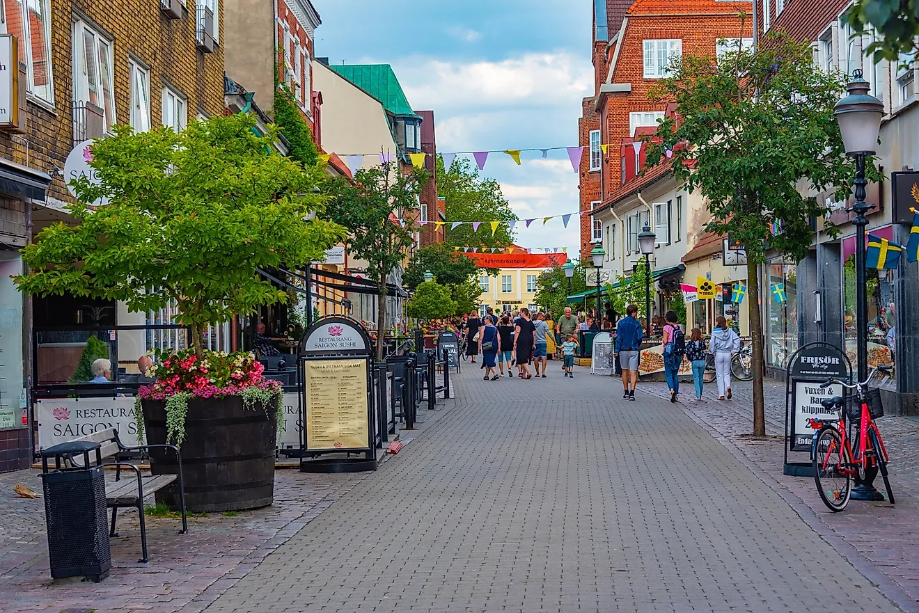 Ystad, Sweden. Editorial credit: trabantos / Shutterstock