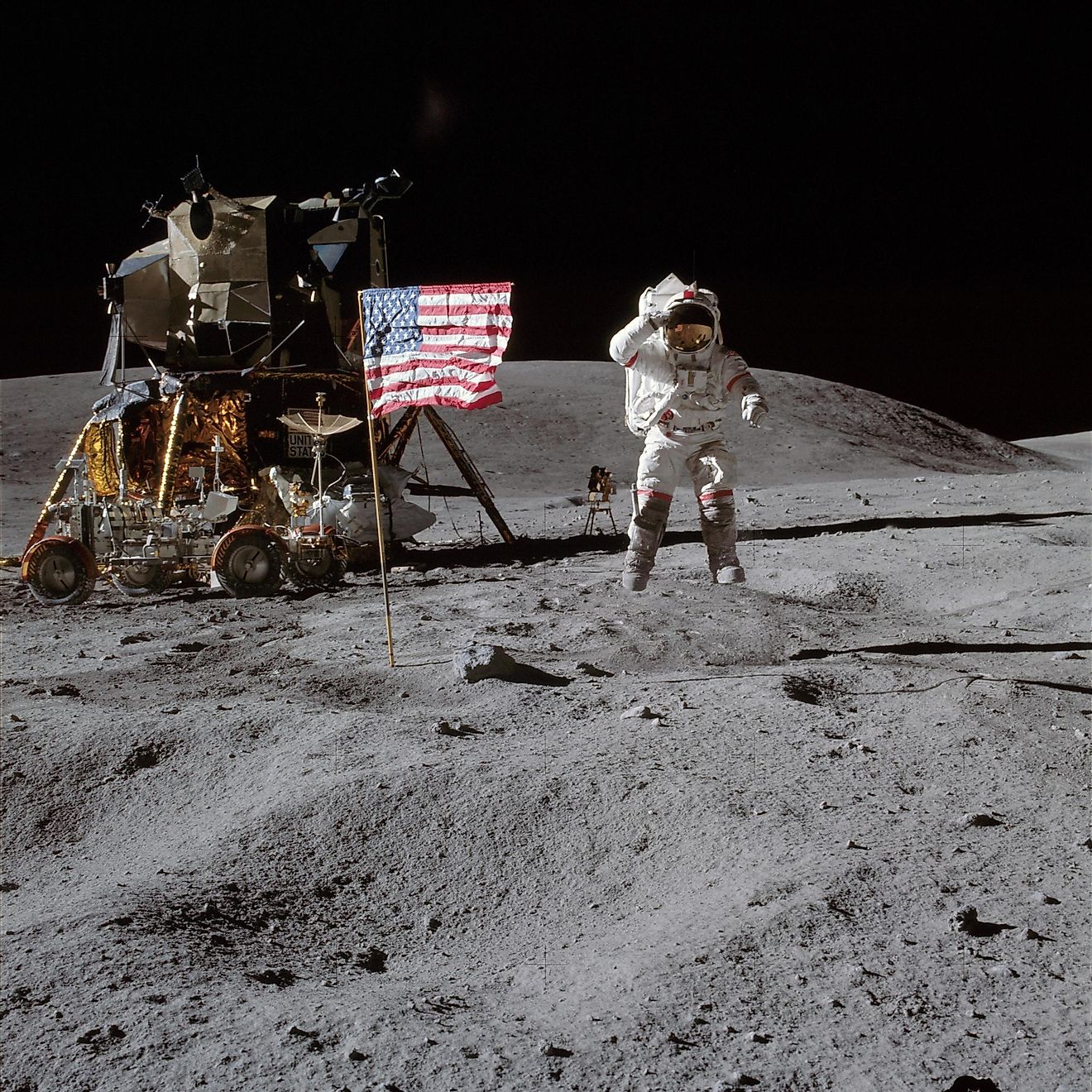 NASA hopes to put a human on the moon again in 2024. Photo by History in HD on Unsplash