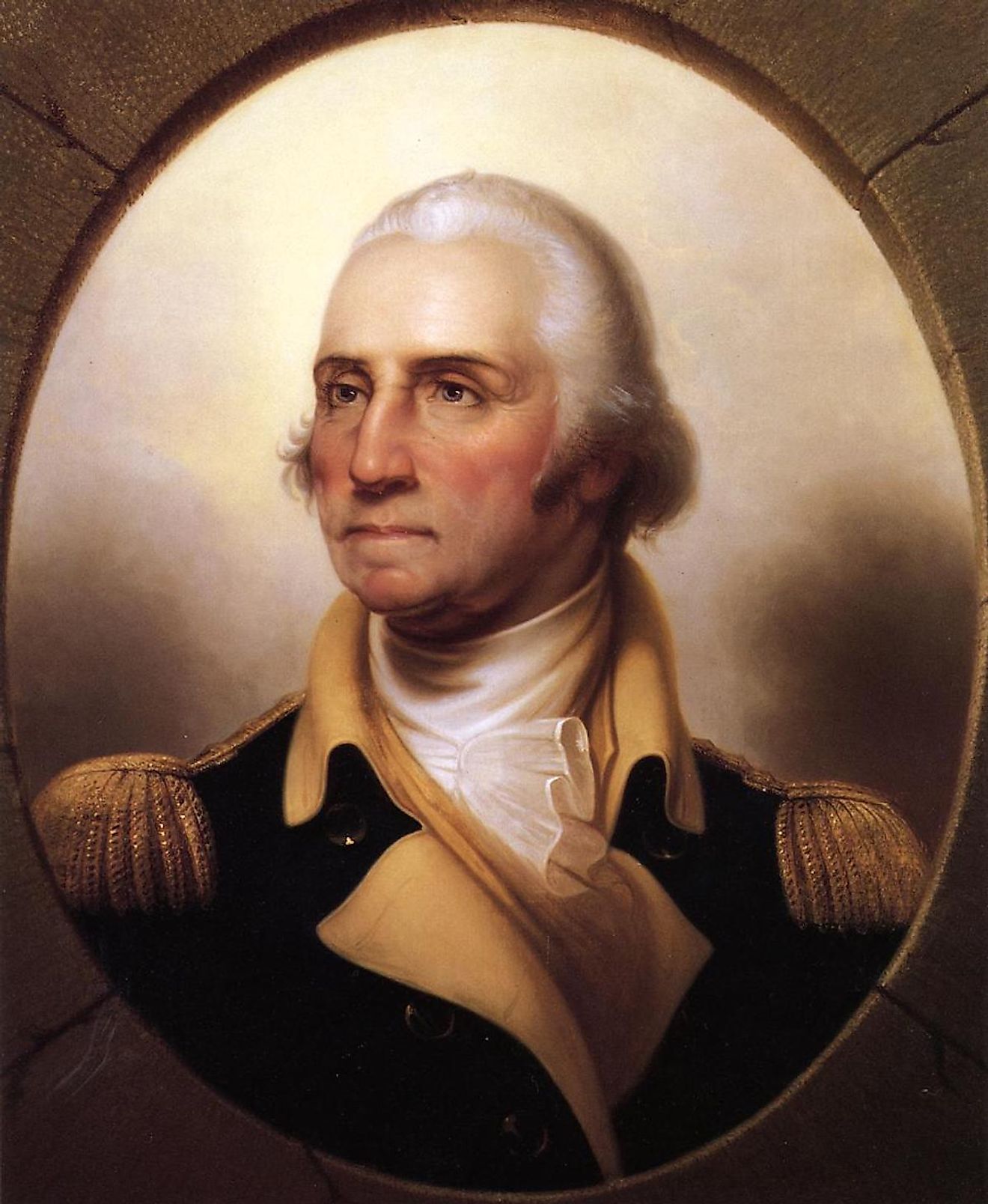 A portrait of George Washington. Image credit: Rembrandt Peale/Public domain