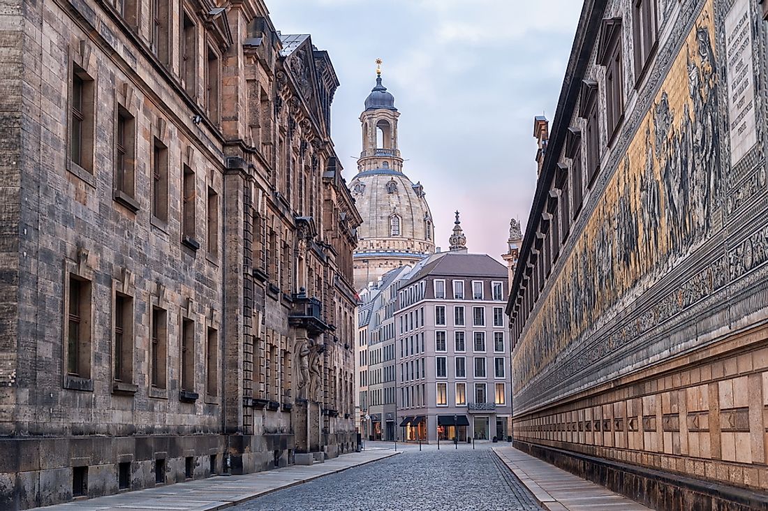 Dresden, the capital of Saxony. 