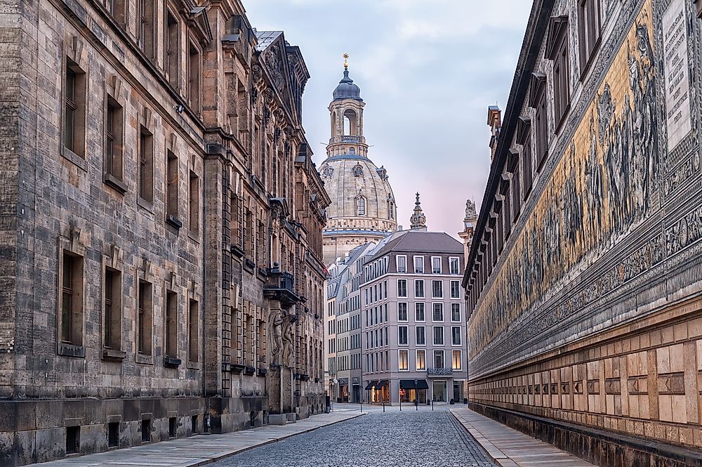 Dresden, the capital of Saxony.