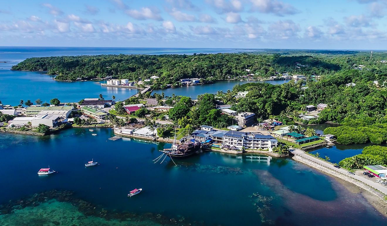 Colonia, Yap island, Federated States of Micronesia. 