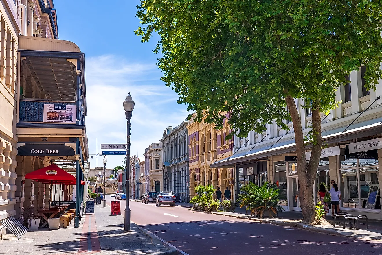Main Street in Fremantle, Western Australia. Image credit: Javier Catano Gonzalez / Shutterstock.com