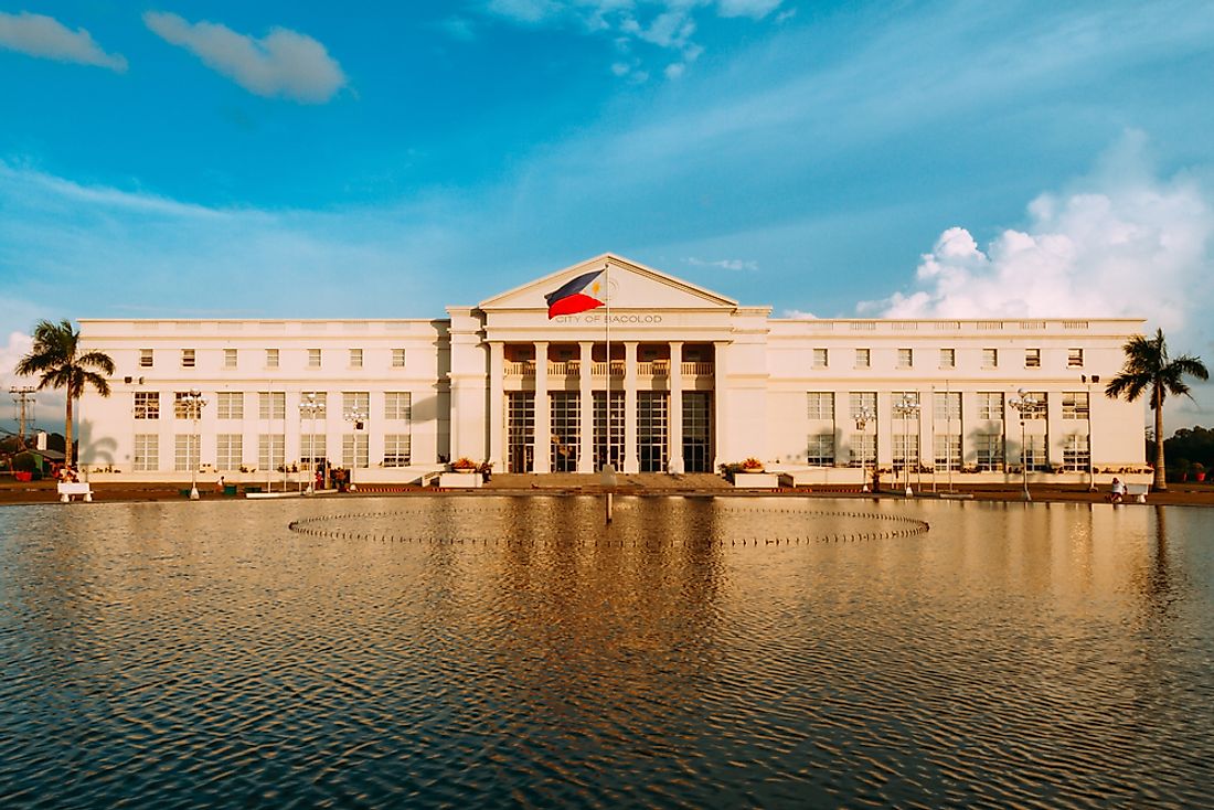 The New Government Building in the Philippines. 