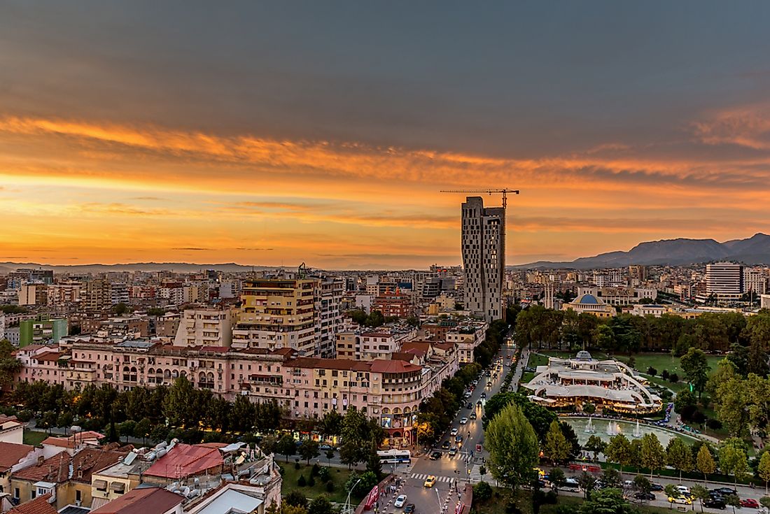 Tirana, Albania. 