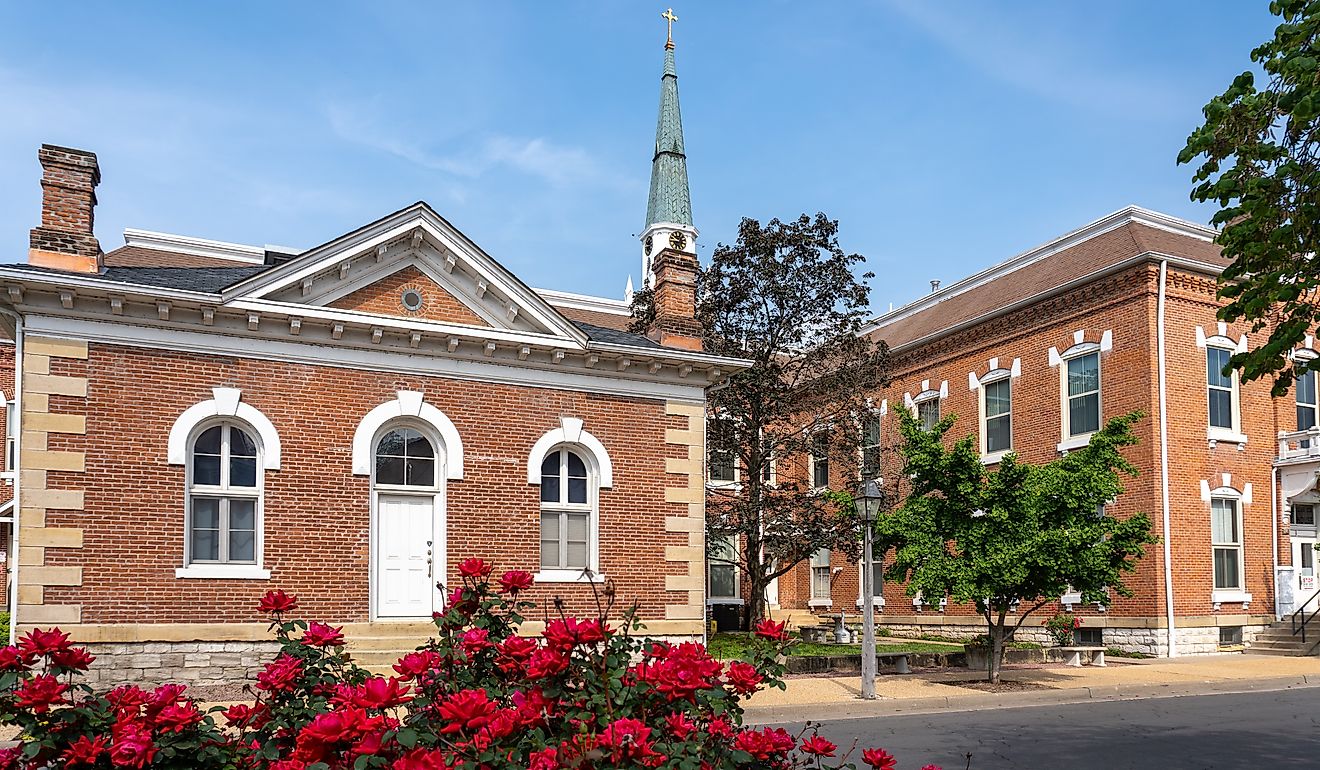 Ste. Genevieve National Historical Park and Historic District. Image credit EWY Media via Shutterstock
