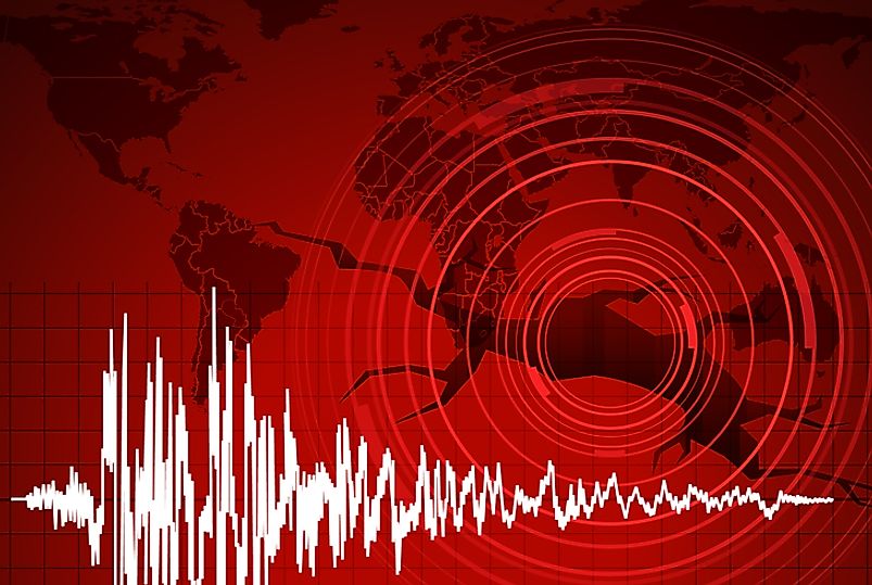 Earthquakes are measured by using strong-motion accelerometers, which measure the speed at which the ground moves.