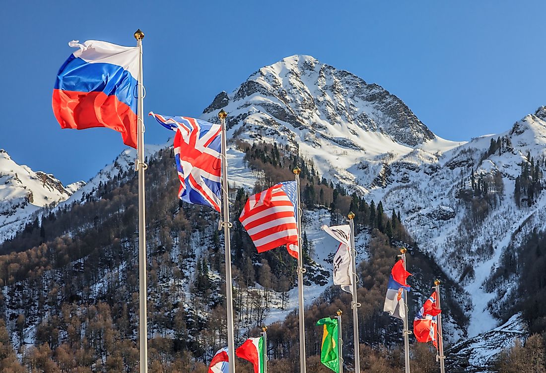 Flags are often intended to be a representation of national identity and pride. 