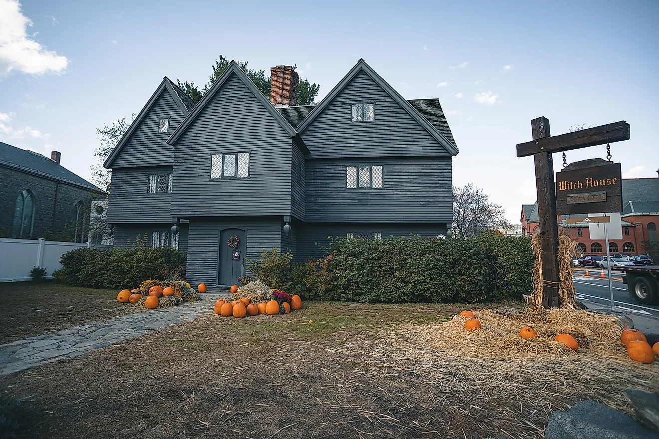 The Witch House in Salem, Massachusetts, USA.