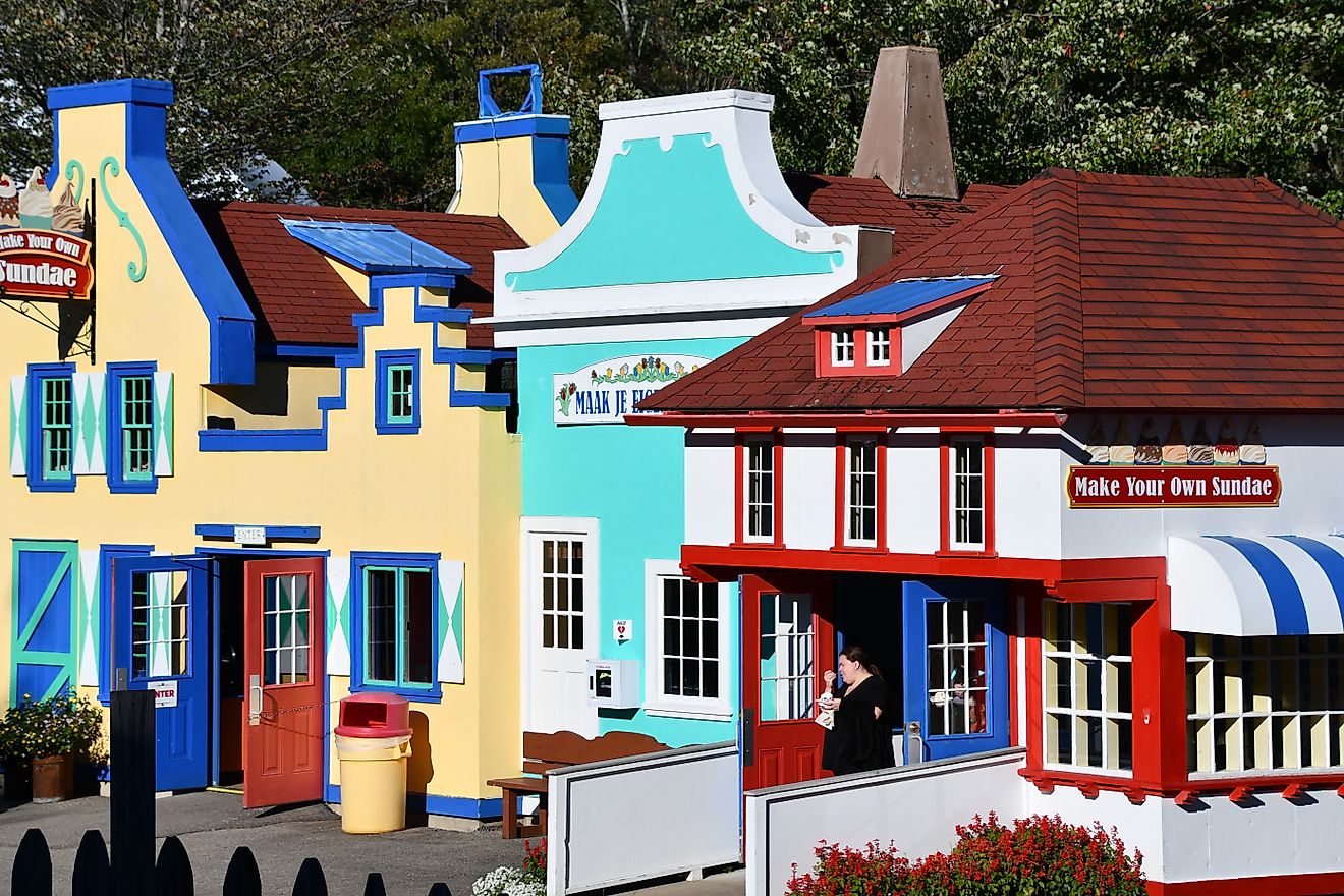 Story Land Amusement Park in Glen, New Hampshire. Editorial credit: Ritu Manoj Jethani / Shutterstock.com