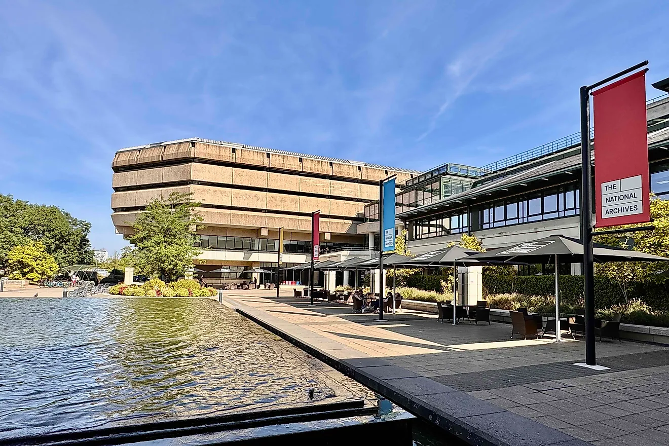 The National Archives, Richmond, London, England. Image credit Bryan Dearsley
