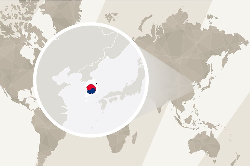 South Korea is bordered by North Korea to the north, as well as by the Yellow Sea to the west, the Sea of Japan to the east, and the Korea Strait to the south.