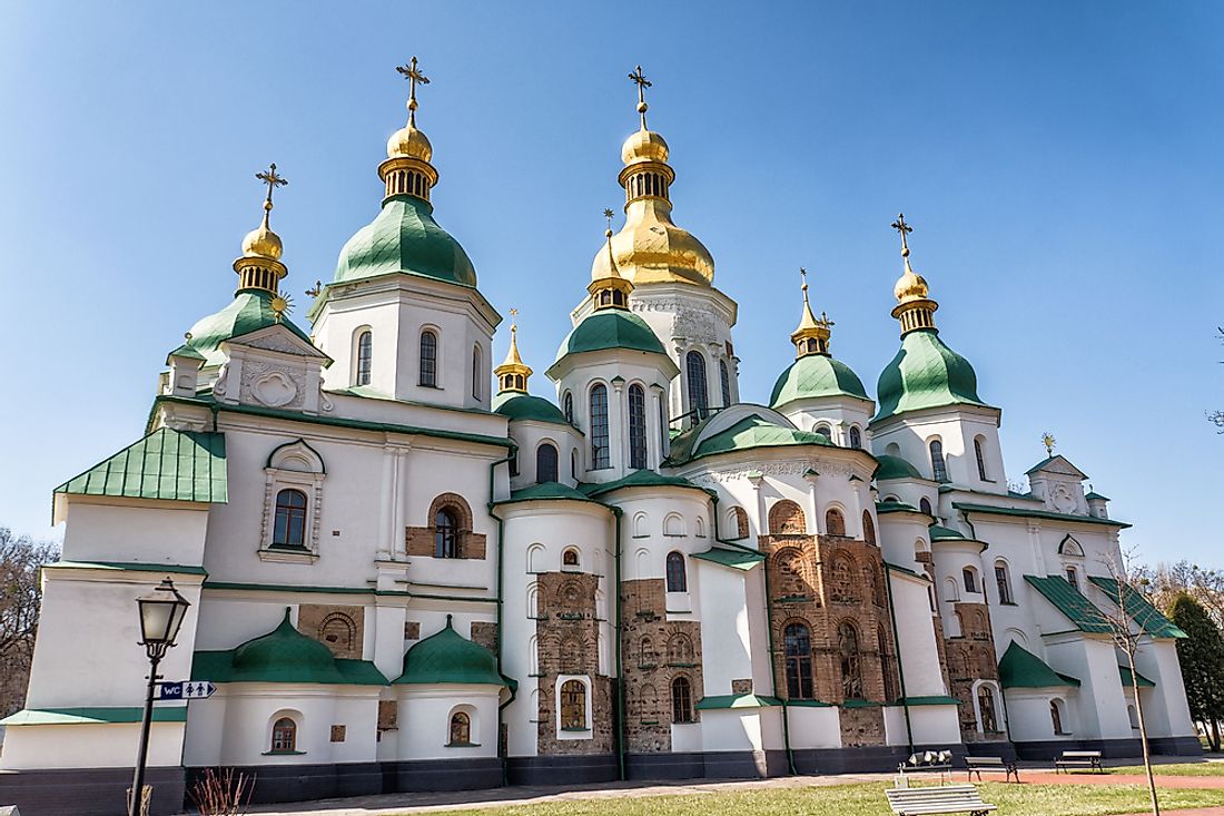 Saint Sophia Cathedral, Kiev. 
