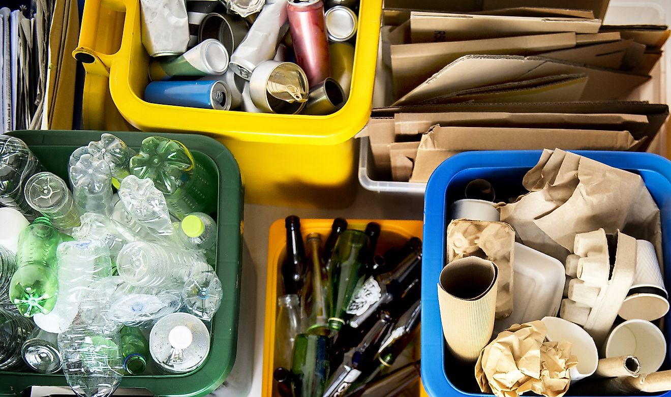 Trash segregated for recycling. Image credit: Rawpixel.com/Shutterstock.com