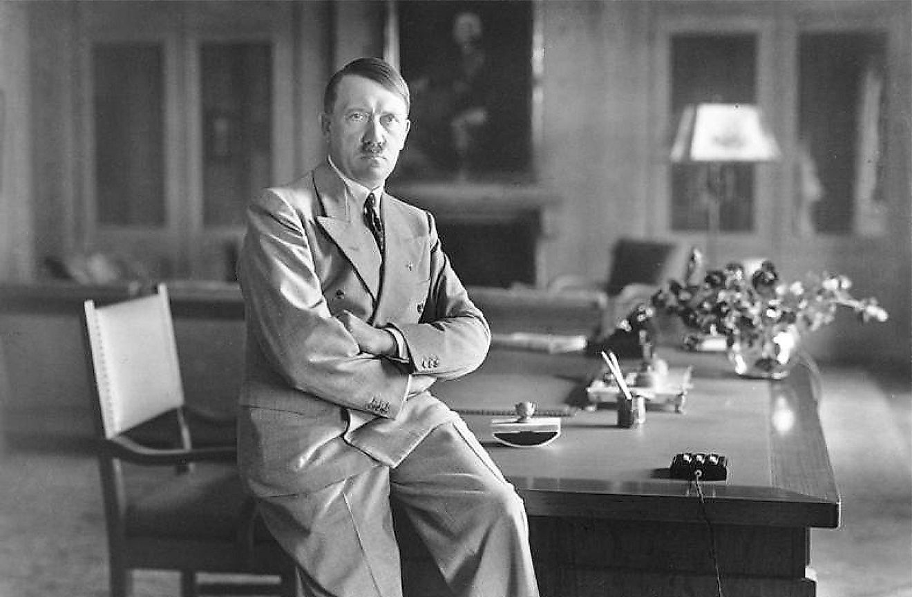 In 1934, Hitler became Germany's head of state with the title of Führer und Reichskanzler (leader and chancellor of the Reich).