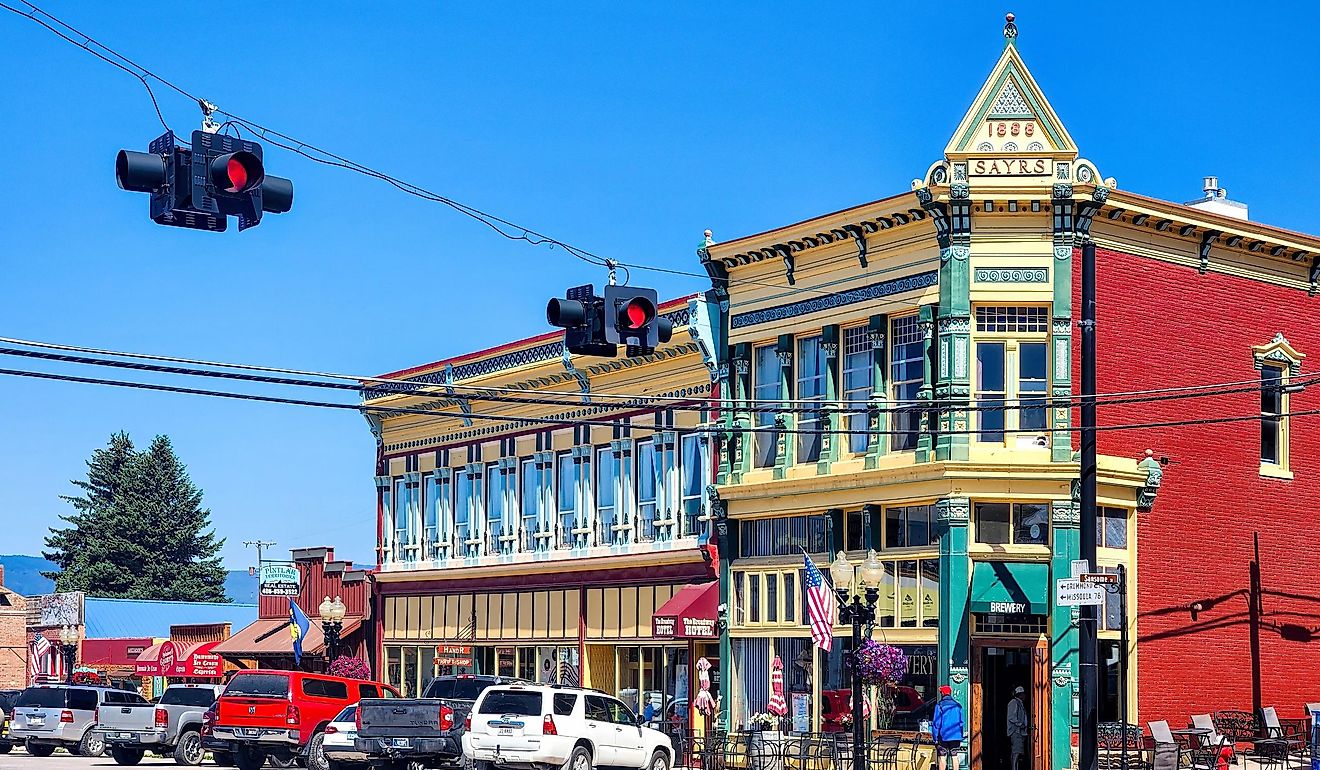 Philipsburg is a historic town in and the county seat of Granite County, Montana. Editorial credit: Mihai_Andritoiu / Shutterstock.com