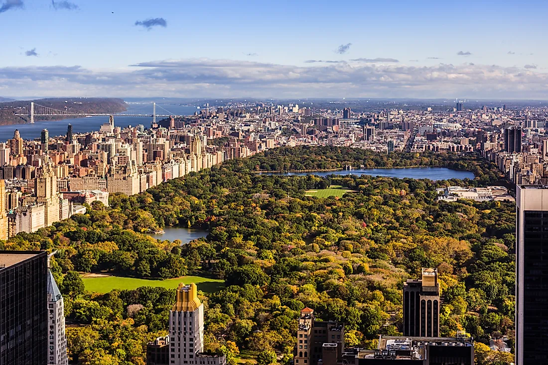 New York has the most skyscrapers in the United States. 