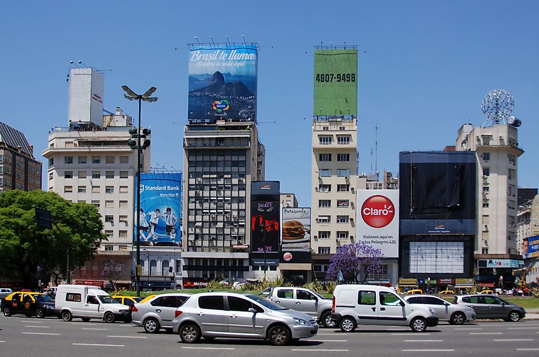 Buenos Aires, Argentina. Editorial credit: meunierd / Shutterstock.com.