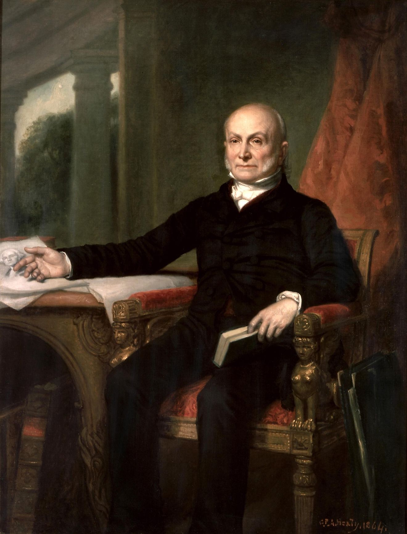 John Quincy Adams. Image credit: George Peter Alexander Healy/Public domain