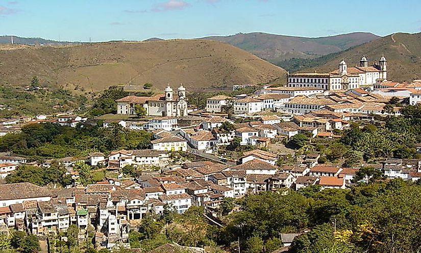 Historic Town of Ouro Preto, a UNESCO World Heritage Site in Brazil