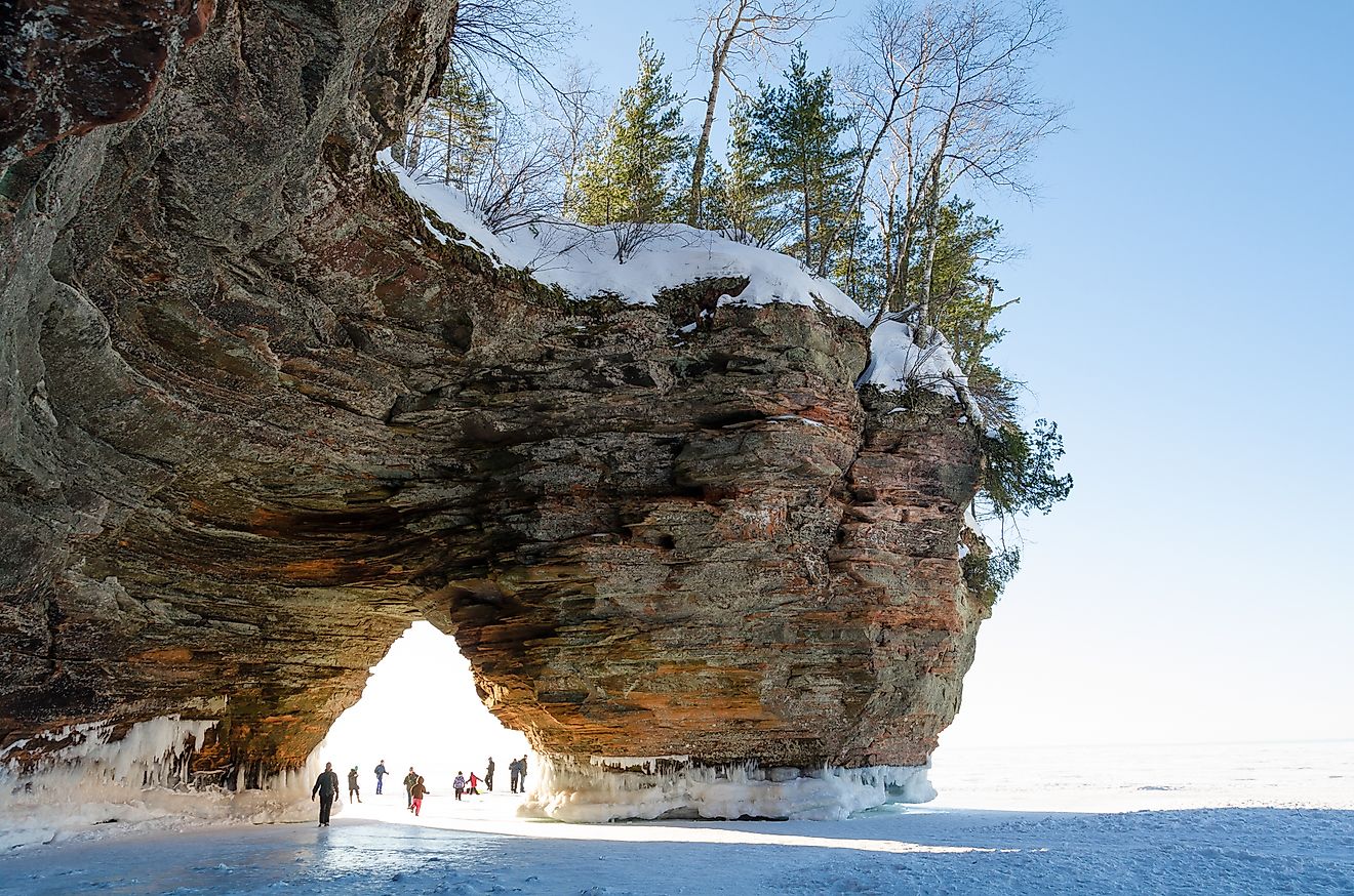 Apostle Islands National Lakeshore, Wisconsin, Lake Superior.