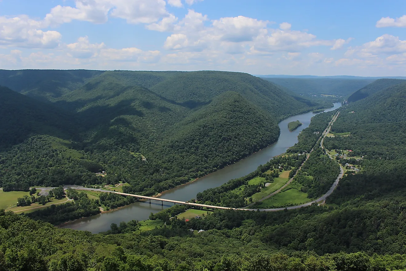 Hyner View State Park, Renovo, PA (Credit: Joseph via Flickr)