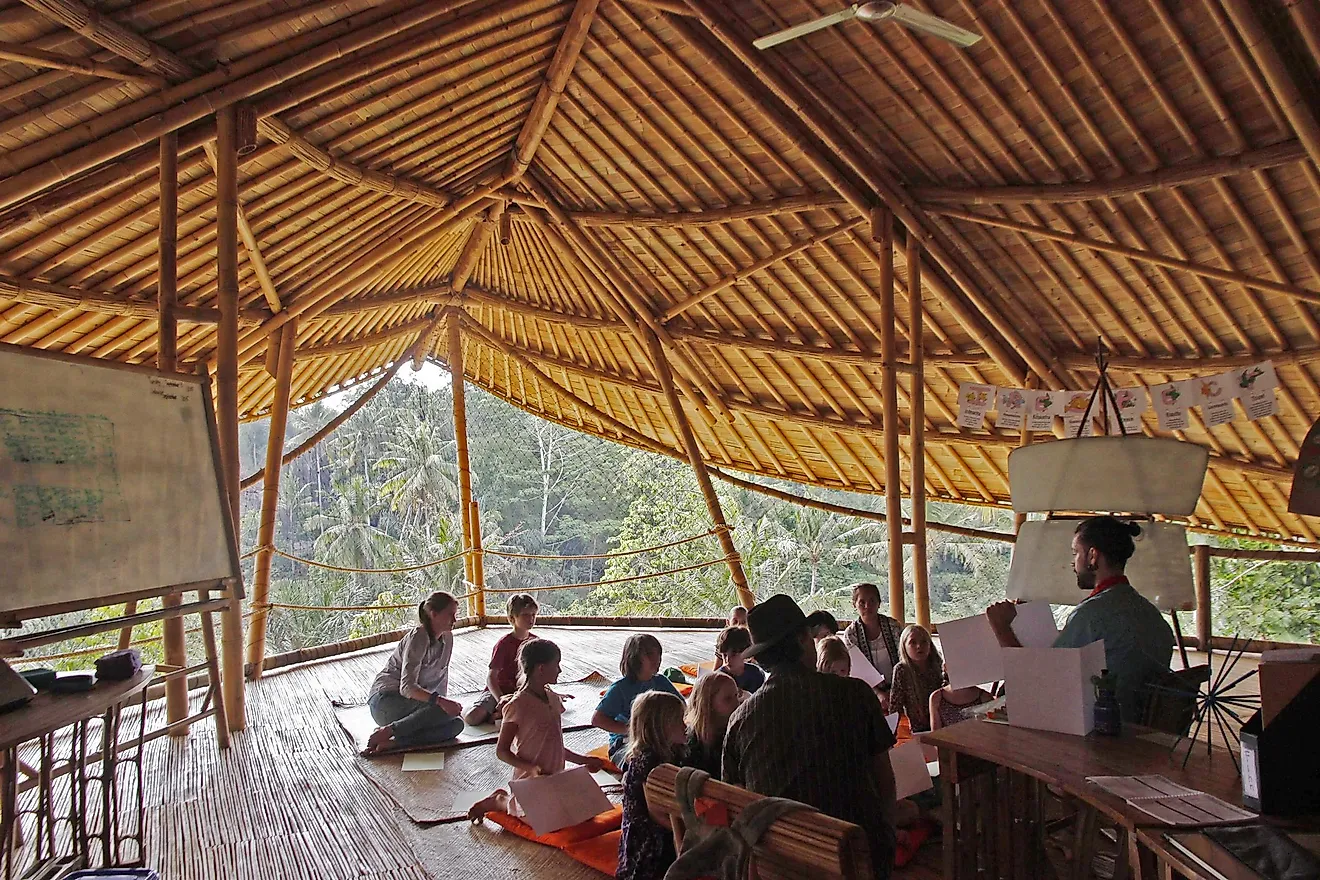 Green school Bali. Image credit: greenbyjohn.com