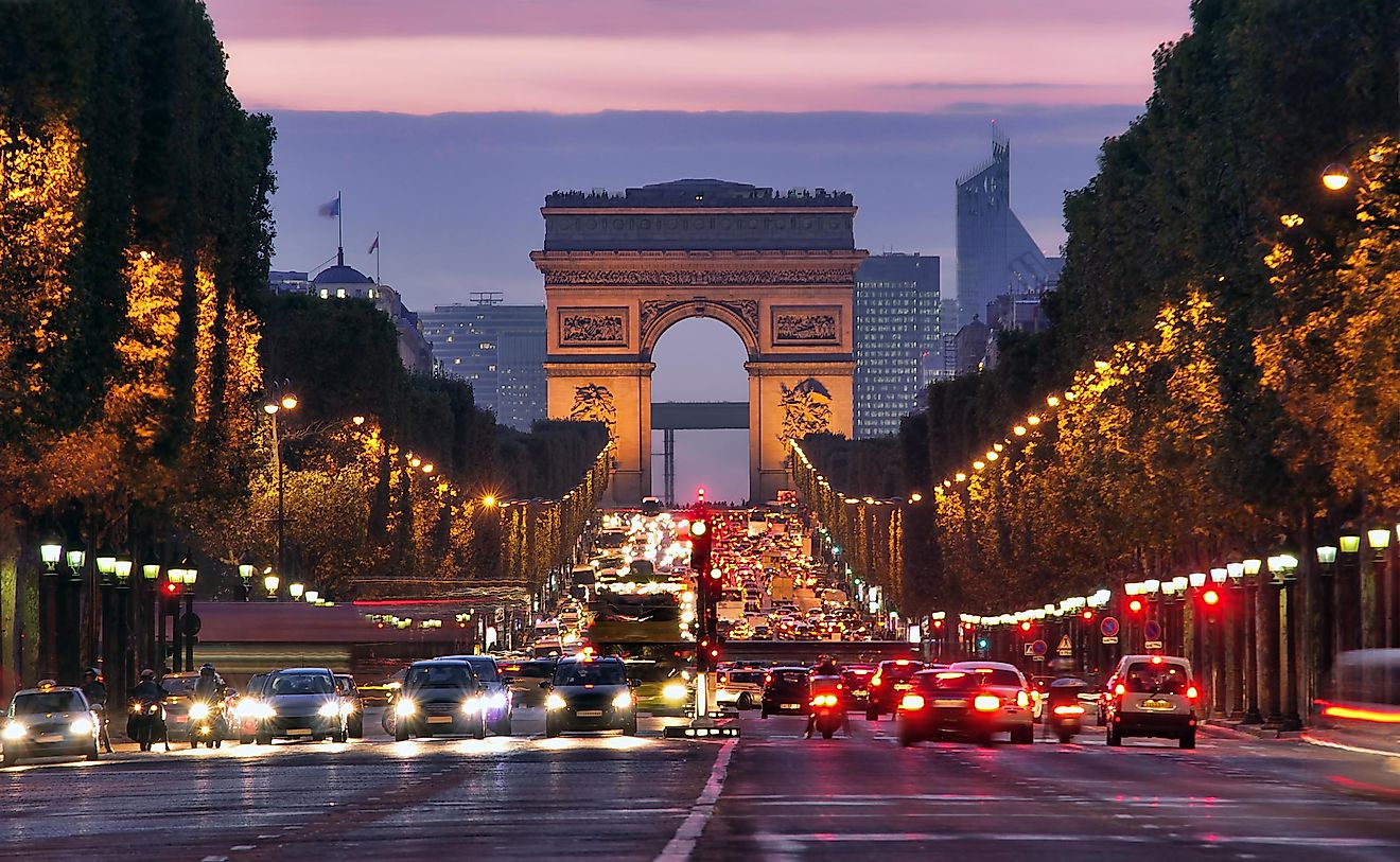 Paris, France is the most visited country in the world. Source: Shutterstock