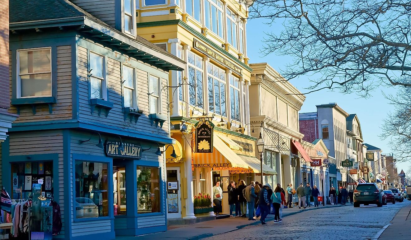 Newport, Rhode Island. Editorial credit: Yingna Cai / Shutterstock.com