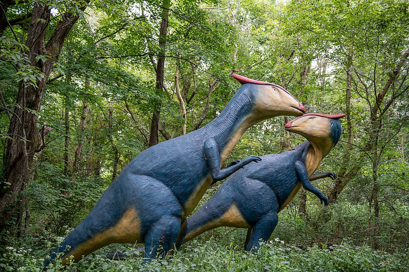 Dinosaur World in Cave City, Kentucky. Editorial credit: Roig61 / Shutterstock.com 