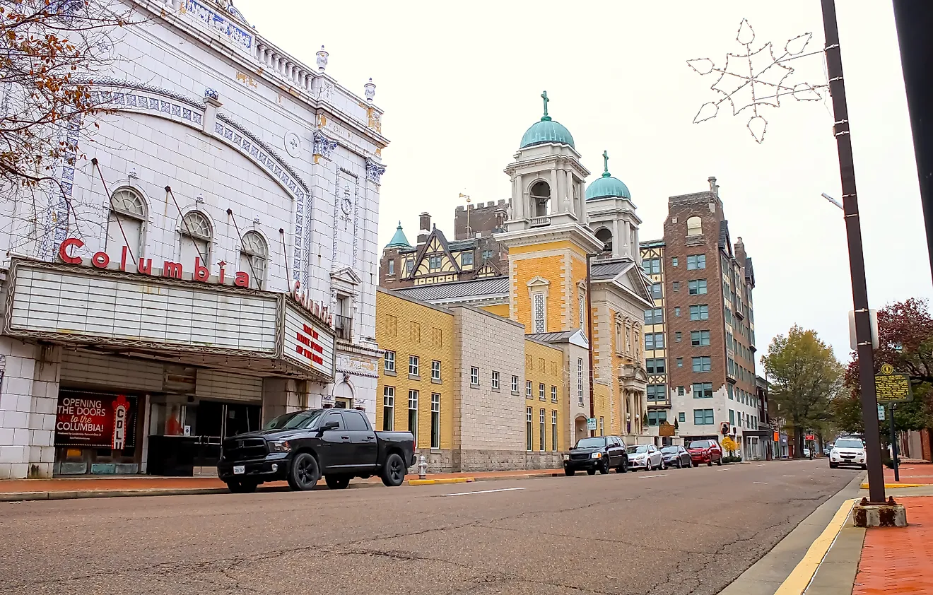 Historical buildings in Paducah, Kentucky. Editorial credit: Sabrina Janelle Gordon via Shutterstock.com