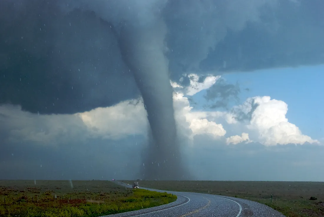 A tornado in Colorado.