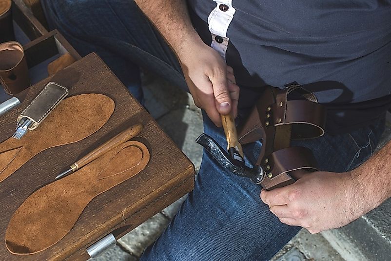 Despite modern advances in many steps of the production process, shoemaking can be tedious, and requires a high level of skill, technique, and coordination.