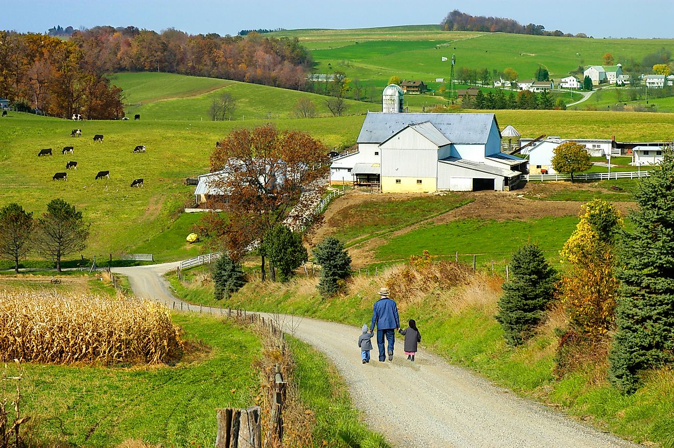  Hand-in-hand in Sugarcreek, Ohio. Image: Dennis MacDonald via Shutterstock.