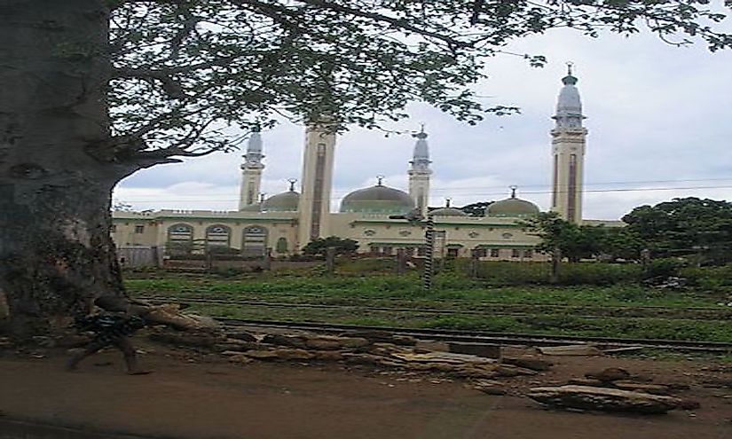 The Conakry Grand Mosque in Guinea, one of the largest mosques in West Africa.