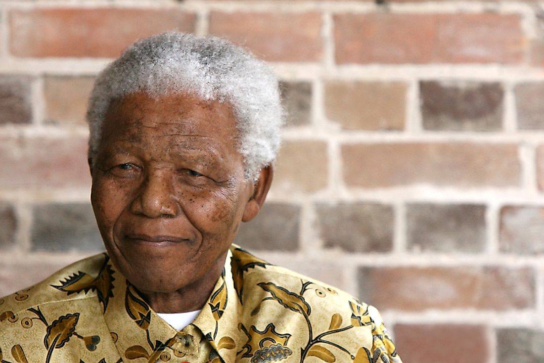 Nelson Mandela served as South Africa's first post-apartheid president. Editorial credit: Alessia Pierdomenico / Shutterstock.com