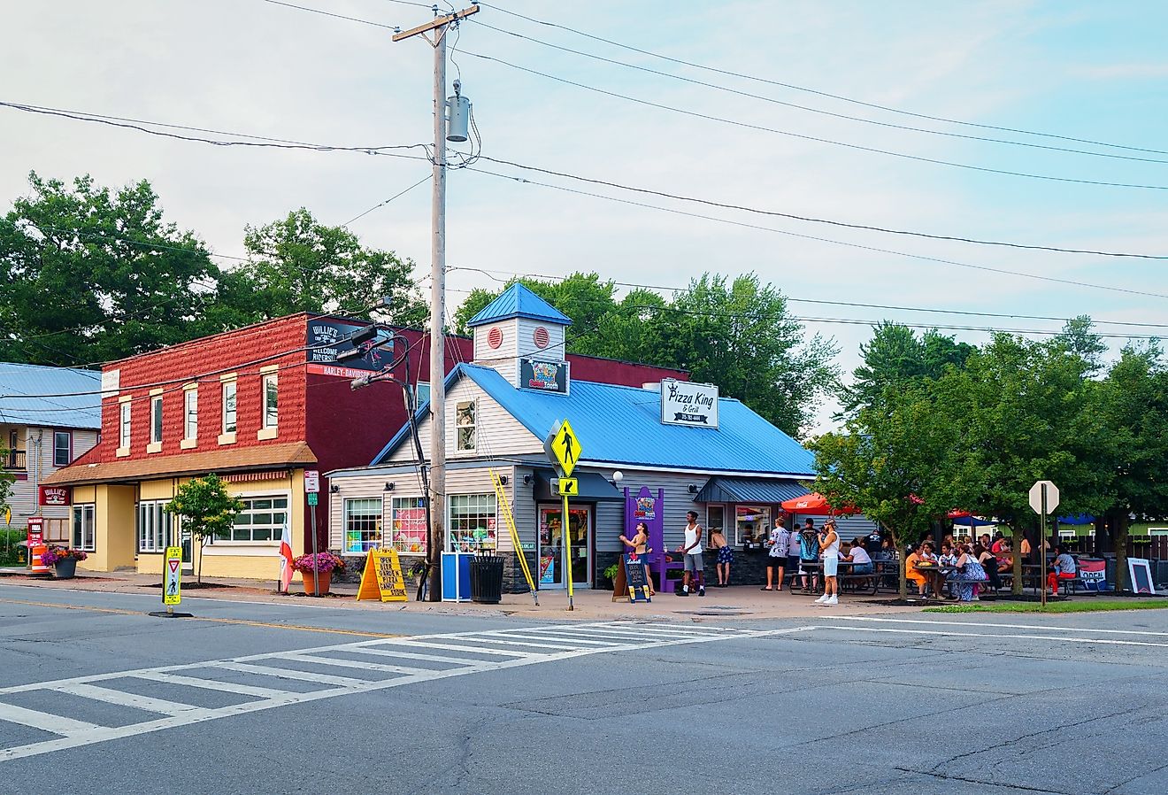 Downtown Sylvan Beach, New York. Image credit Mahmoud Suhail via Shutterstock.com