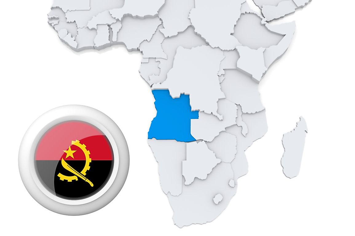 Angola is found along the western coast of Southern Africa. 
