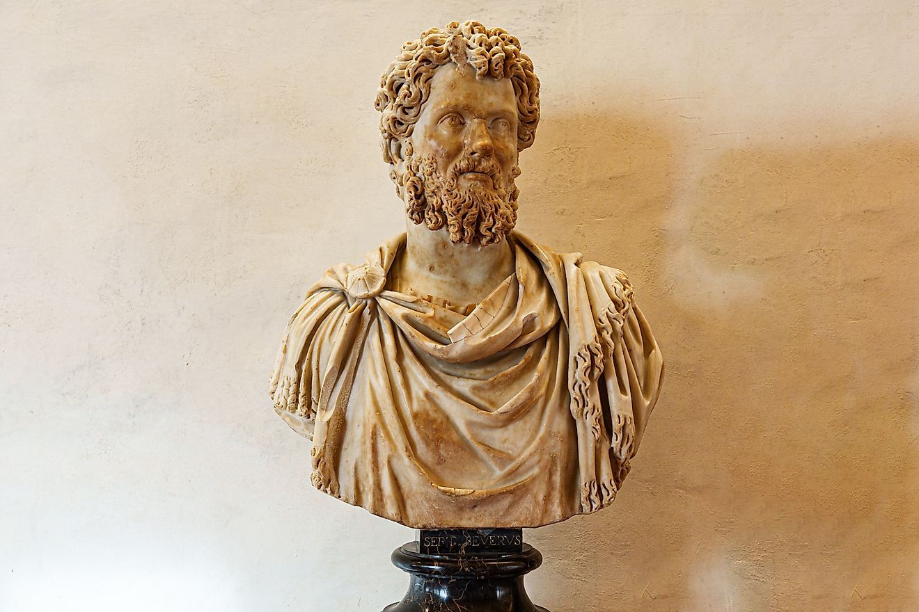 Bust of Septimius Severus. Image credit: Ivan Moreno sl / Shutterstock.com.