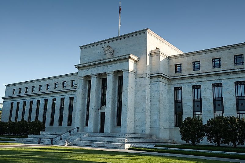 Headquarters of the U.S. Federal Reserve Bank in Washington, D.C.