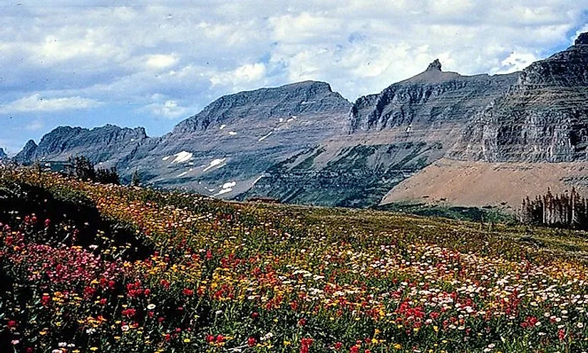 The Garden Wall, an arête in Glacier National Park.